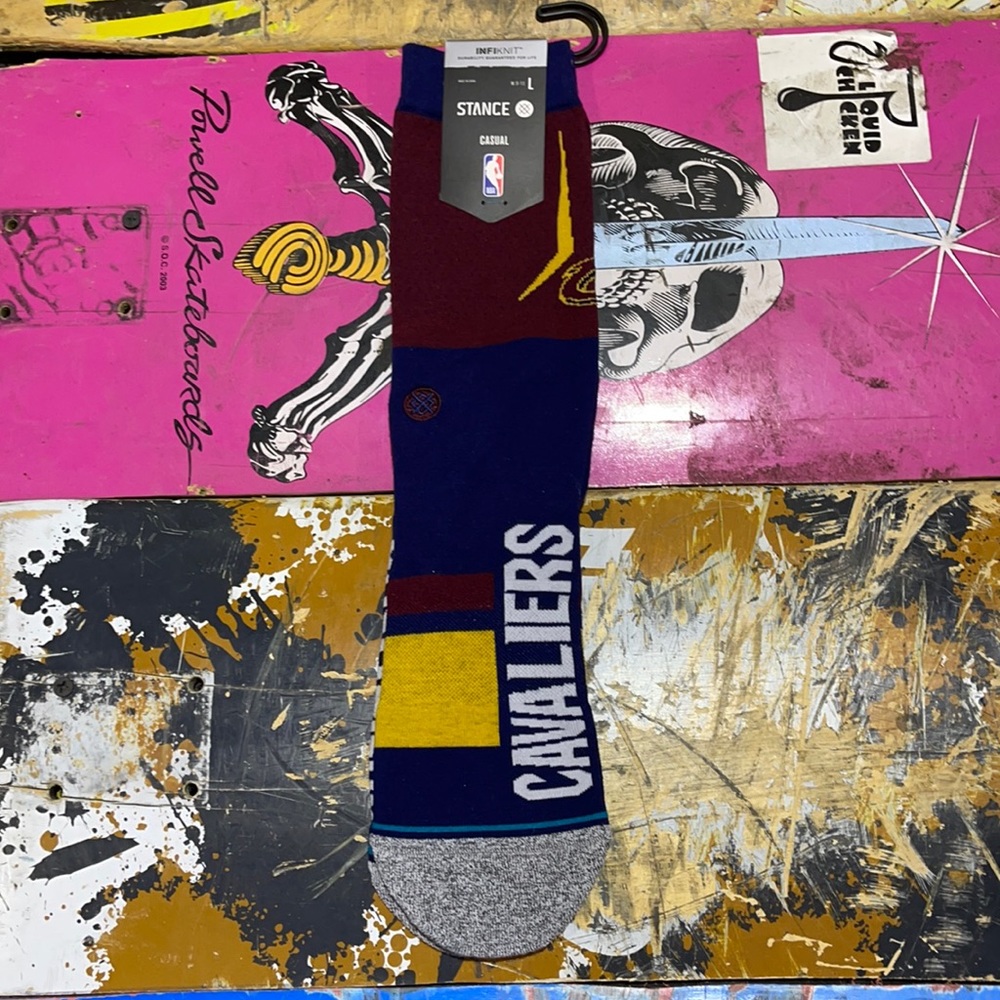 Stance INFIKNIT casual NBA Cavaliers sock men’s large